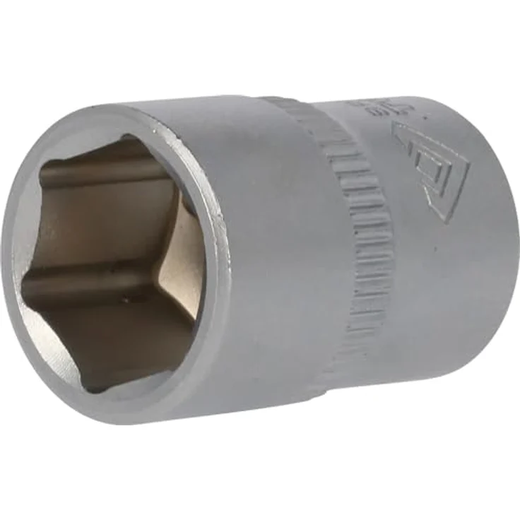 Brilliant Tools Sechskant-Stecknuss 14 mm, 3/8" Innenvierkant-Antrieb, Chrom-Vanadium-Stahl, matt verchromt - BT021808 – Bild 1