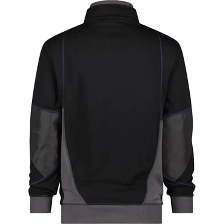 DASSY Stellar - Sweatshirt schwarz/anthrazitgrau M STANDARD – Bild 4