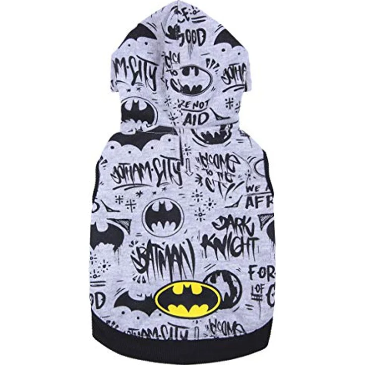 Cerda Hundepullover Batman, XXS Sweatshirt aus 65% Polyester und 35% Baumwolle, warm und strapazierfähig – Bild 2