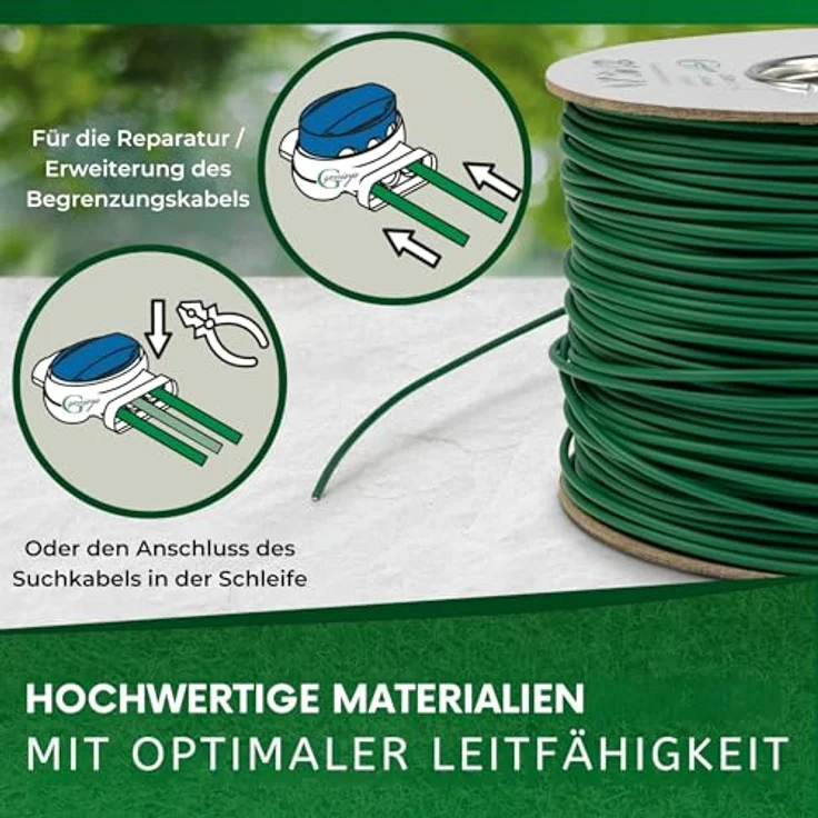 Genisys Worx Landroid kompatible Kabel-Verbinder Draht Reparatur Verbindungsklemmen Mähroboter wasserdicht Original 3M Scotchlok 10x314 – Bild 4