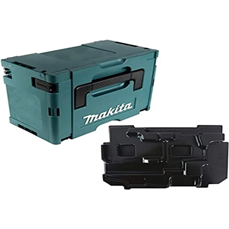 Makita MAKPAC 3 Werkzeugkoffer mit Einlage für BJV DJV 141 181 821551-8 plus 837789-5 – Bild 2