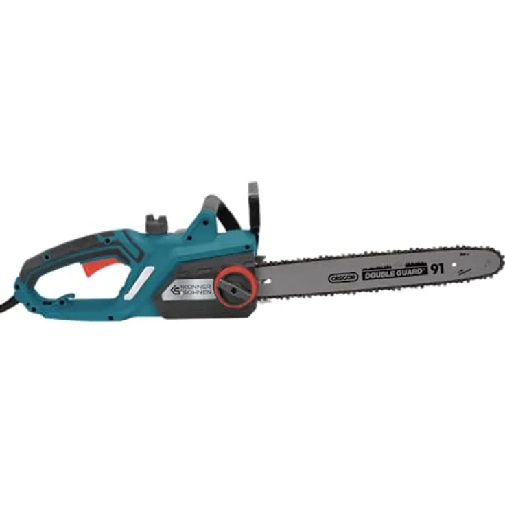 Könner & Söhnen Elektro-Kettensäge KS CS2400-18, 1-tlg., geringes Gewicht, hohe Wendigkeit, reversibel, grün