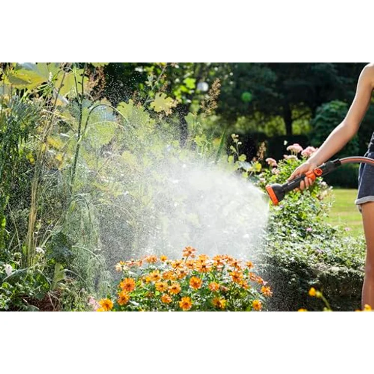 GARDENA Profi-System-Spritz-Brause: Gartenbrause für einen höheren Wasserdurchfluss, mit stufenlos regulierbarem Wasserstrahl (2847-20) – Bild 3