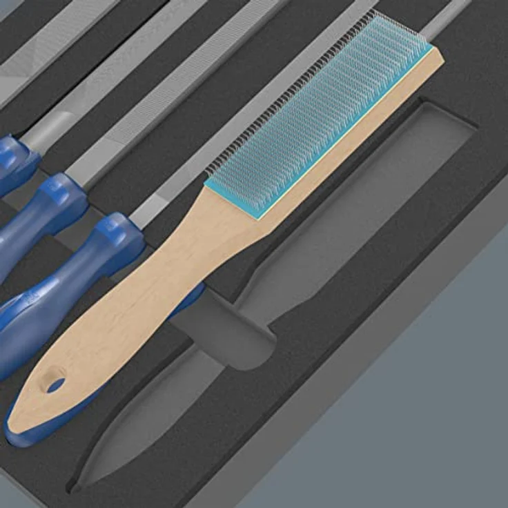 Wera 9783 Schaumstoffeinlage PFERD Feilen Set 1, 6-teilig – Bild 5