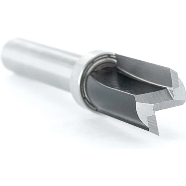 ENT European Norm Tools Bündigfräser HW, Schaft 8 mm, Durchmesser 12 mm, NL 25 mm, mit Kugellager am Schaft – Bild 4