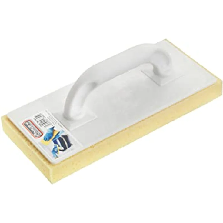 Connex Reibebrett Kunststoff 14 x 31 cm - weiß - mit Hydro-Schwammauflage - hohe Reiß- & Abriebfestigkeit – Bild 1