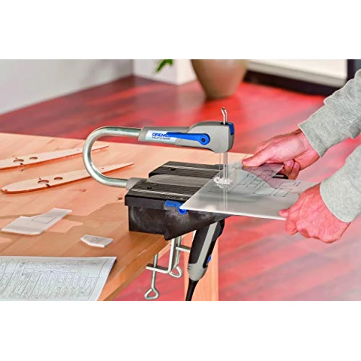 Dremel MS53 Moto-Saw Mehrzweck Metallsägeblatt, Zubehörsatz für Multifunktionswerkzeug mit 5 Sägeblättern 3 mm, 10 Zähne pro cm zum Schneiden von PVC, Weichblech oder Laminat, Weich- und Hartholz – Bild 4