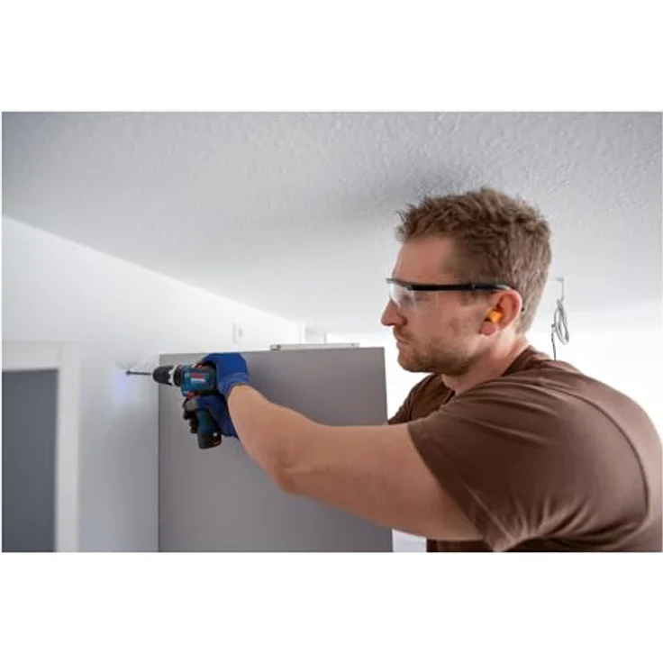 Bosch Professional Schlagbohrmaschine GSB 12V-35: 2 x Akku GBA 12V 3.0Ah, Schnellladegerät, L-BOXX – Bild 5