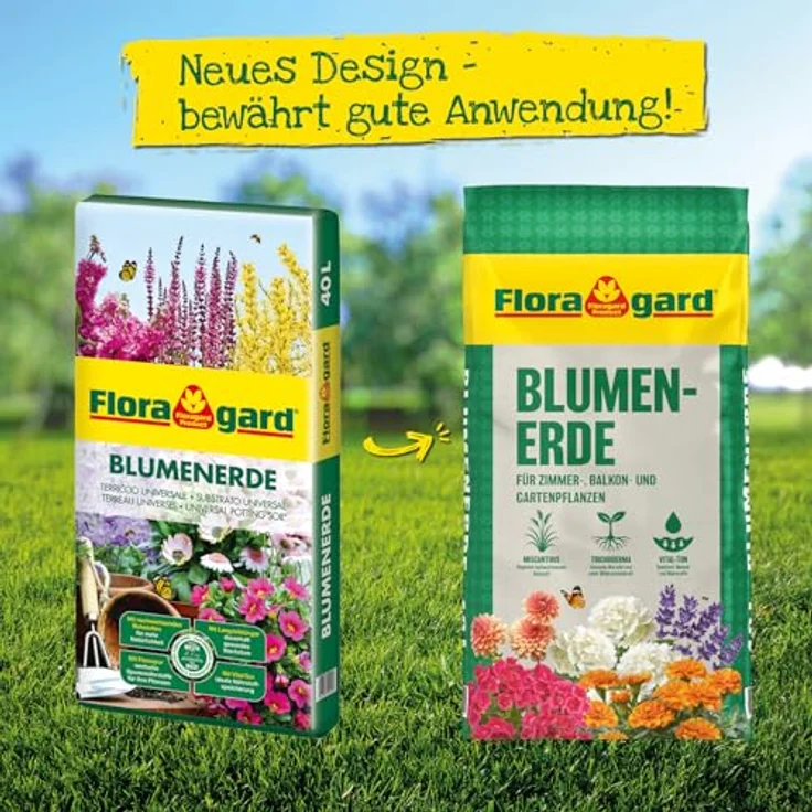 Floragard Blumenerde 40 Liter – Bild 3
