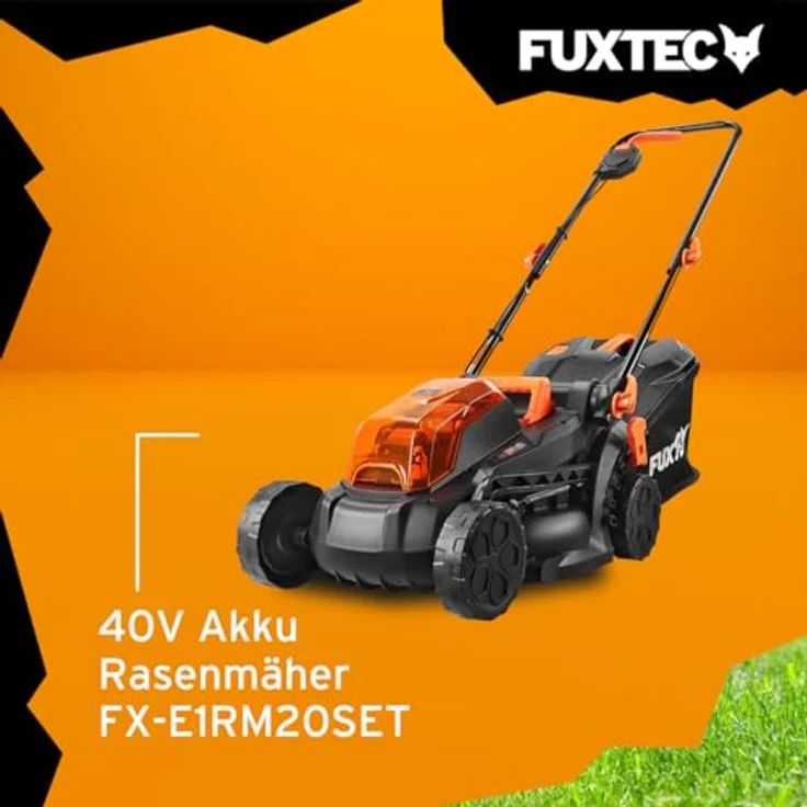 FUXTEC 20V Akku Rasenmäher ohne Akku-Ladegerät FX-E1RM20 – Bild 2