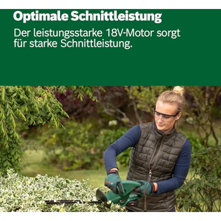 Bosch Home & Garden Heckenschere Akku-Heckenschere Easy Hedge Cut 18-44 1 x, kabellos, leicht, inkl. Akku und Ladegerät – Bild 5