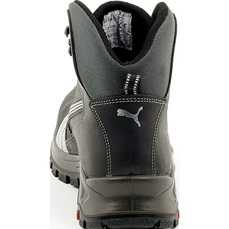 "PUMA Safety Cascades Mid, Sicherheitsschuh mit Fiberglaskappe und Evercomfort Fußbett, schwarz" – Bild 5