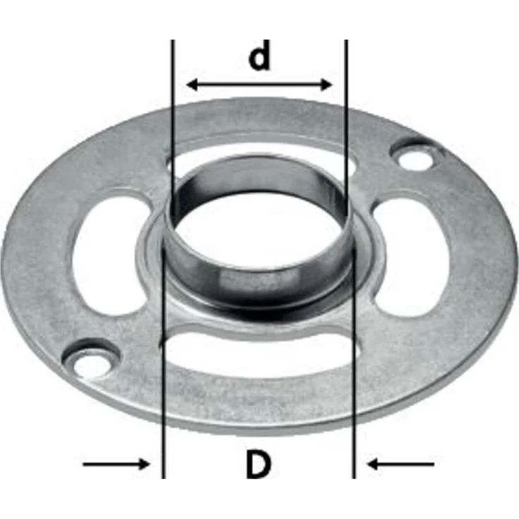 Festool Kopierring KR-D 3/4 /OF 1010, Fräsmaschinen-Zubehör für präzises Kopieren – Bild 1