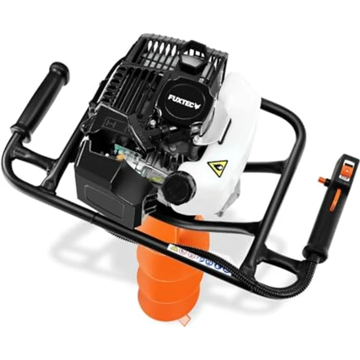 FUXTEC Erdbohrer FX-EB143ECO, 1,25 kW, 4000 U/min, 1 L Tank, Fliehkraftkupplung, Primerpumpe & Choke-System – Bild 11
