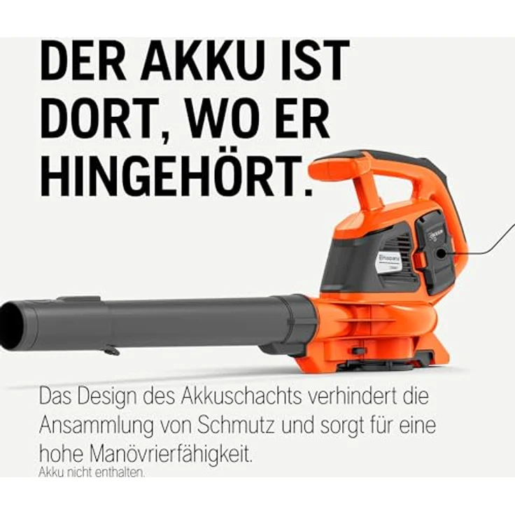 Husqvarna, Laubsauger + Laubbläser, 120iBV (Akkubetrieb, Laubbläser) – Bild 4