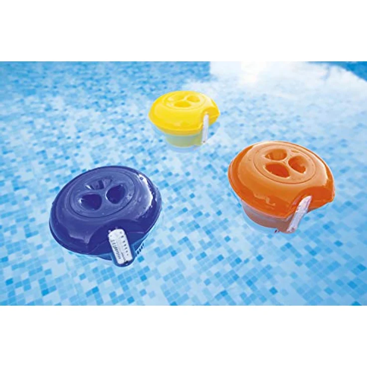 Bestway Flowclear Dosierschwimmer mit Thermometer, sortiert – Bild 2