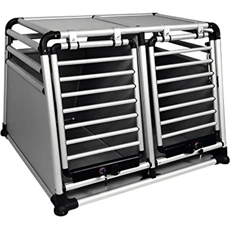 Nobby Aluminium Carbox doppelt "ROUND CORNER" B x T x H: 83,5 x 96,5 x 68,6 cm