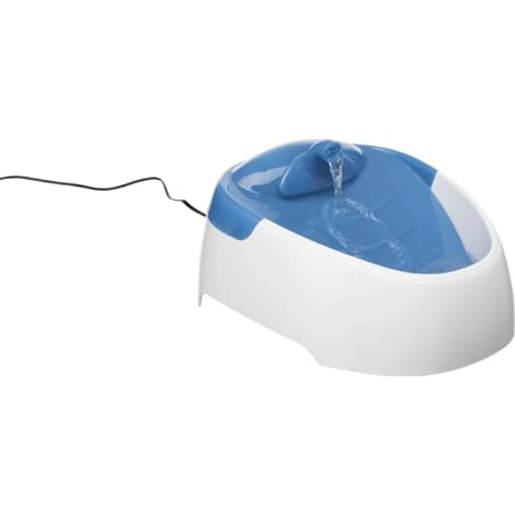 Trixie Wasserautomat Duo Stream 1 l, weiß-blau – Bild 6