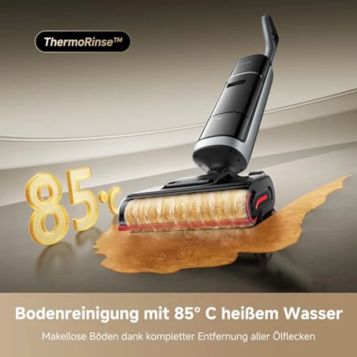 DREAME H15 Pro Heat, Nass- und Trockensauger mit 22.000 Pa Saugleistung, AI-Roboterarm, RGB-Erkennung, 85° C Heißwasser-Reinigung, App-Steuerung – Bild 2