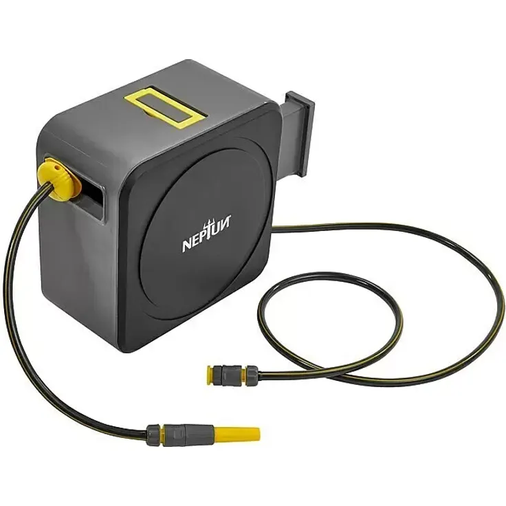 Neptun Wand-Schlauchbox Eckig
