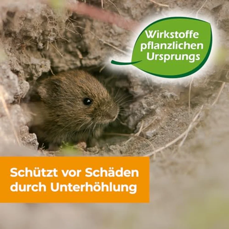 Protect Home Wühlmaus & Maulwurf Blocker, Vergrämungsmittel mit sofortiger Wirkung, 100 g – Bild 8