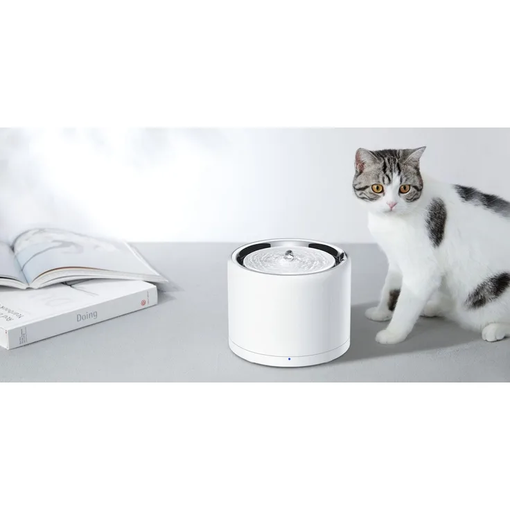 PETKIT Eversweet 3 Pro Wireless, Trinkbrunnen mit UVC Desinfektion, 1.8L Kapazität, intelligenter App-Steuerung, Edelstahl-Design