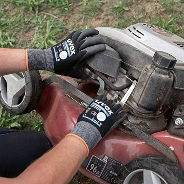 Uvex 60070 9 PHYNOMIC XG Sicherheit Handschuh, Größe: 9, Schwarz - Preisvergleich – Bild 6