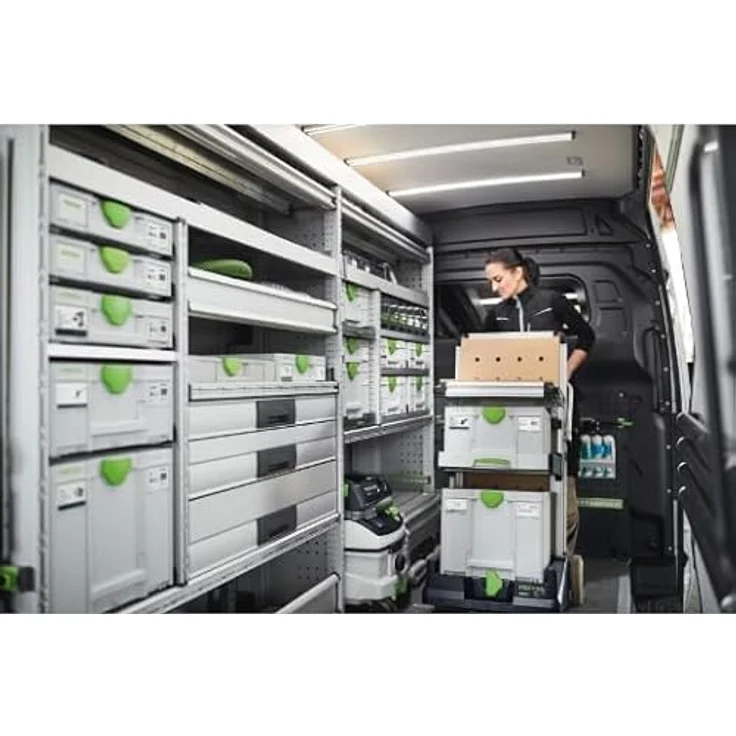 Festool Systainer SYS3 M 237 ( 204843 ) 21,4 Liter 396x296x237mm Werkzeugkoffer koppelbar – Bild 6
