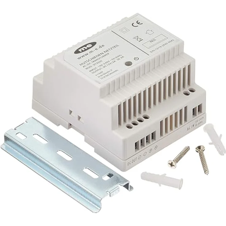 m-e dt-2000 Elektronisches Netzteil zur Befestigung auf DIN-Schienen – Bild 3
