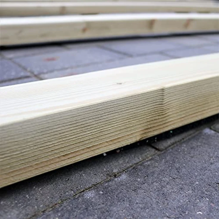 3 m² Alpholz 18 mm Holzfußboden für Gartenhäuser & Gerätehäuser | Universal Fußboden Naturbelassen – Bild 5