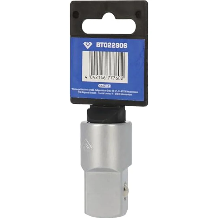Brilliant Tools 1/2" auf 3/4" Adapter BT022906, matt verchromt, aus Chrom-Vanadium-Stahl, nach DIN 3120 und DIN 3126 – Bild 6