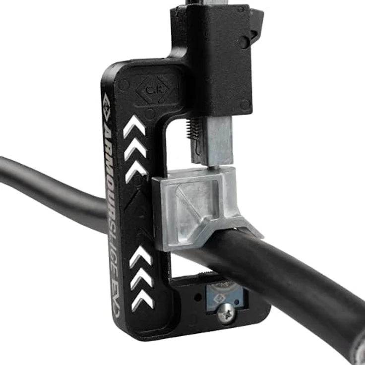 C.K Abisolierer ArmourSlice EVO, Abisoliergerät für SWA-Kabel mit Schnellspanner, inkl. 5 Ersatzklingen, optimiert für 12-36mm Ø – Bild 4