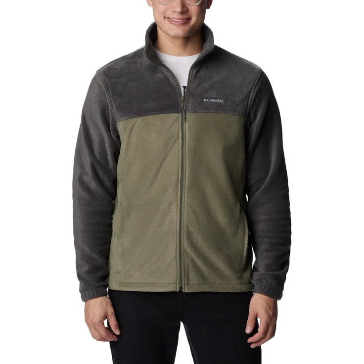 Columbia Fleecejacke Steens Mountain™ Full Zip 2.0, Arbeitsjacke aus 250g Fleece, klassischer Reißverschluss-Stil, schwarz