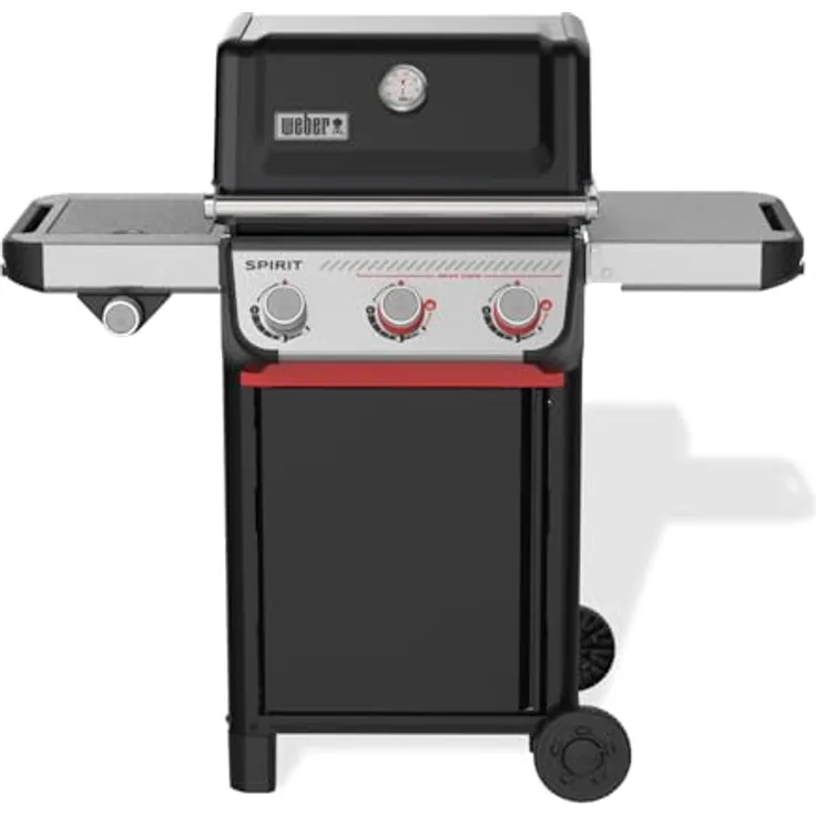Weber Gasgrill Spirit E-335 GBS, 3 Brenner mit 9,1 kW, Grillfläche 52 x 44 cm, inkl. Seitenkocher und Sear Boost Funktion