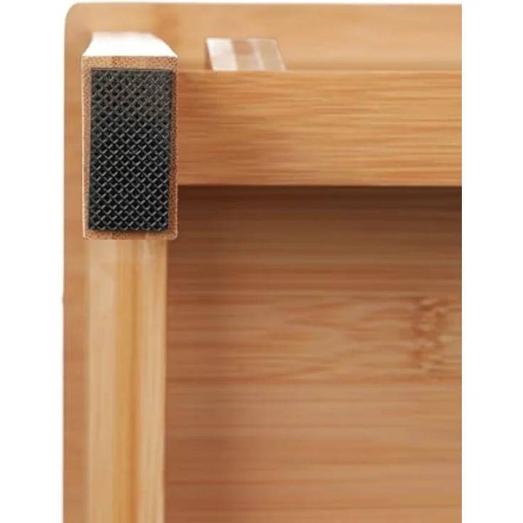 Relaxdays Tritthocker klappbar, 2 Stufen, bis 100 kg, aus Bambus, natur, HBT 48 x 45 x 51 cm, vielseitig einsetzbar für Kinder und Haushalt – Bild 9