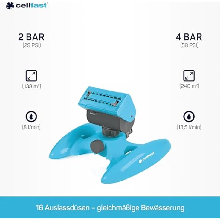 Cellfast Oszillationsregner EPERT IDEAL – Bild 3
