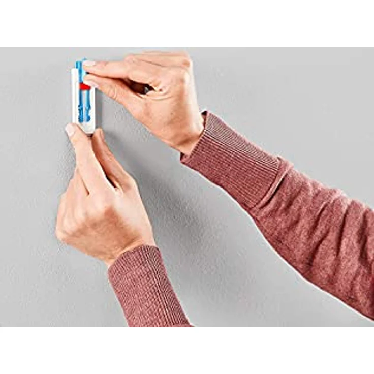 tesa Klebenagel Tapeten & Putz 1kg im 3er Pack - höhenverstellbar - selbstklebender Nagel - ideal für Leinwand & Keilrahmen - hält bis 1kg/Nagel - spurlos ablösbar – Bild 5