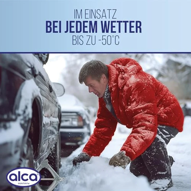 alca Wagenheber Scherenwagenheber 0,8t Reifenwechsel Universal Hubhöhe 32c, leicht und robust, drehbarer Sattel, 100-325 mm Hubbereich, blau – Bild 4