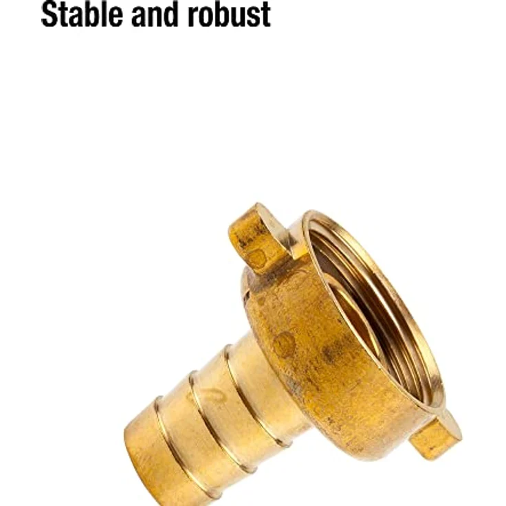 GARDENA Messing-Schlauchverschraubung 2-teilig: Verschraubung aus hochwertigem Messing, 33.3 mm (G 1 Zoll)-Gewinde, für 13 mm (1-2 Zoll)-Schläuche (7143-20) Bewässerungszubehör – Bild 4