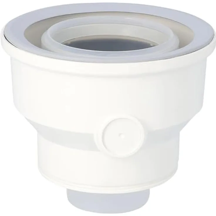 Wolf 2651733, Adapter konzentriert, Rohrverbinder mit Durchmesser 60/100-80/125
