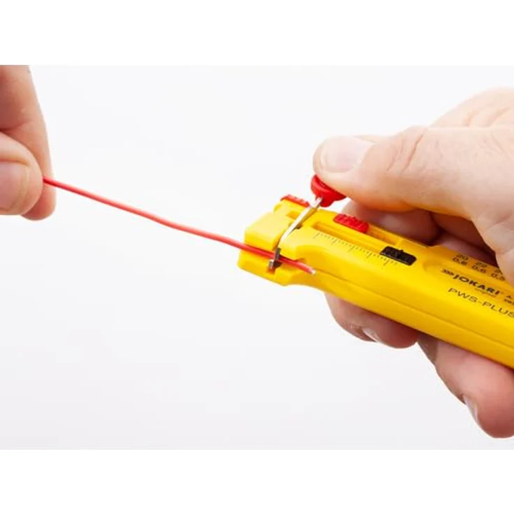 Jokari 40026 Mini-Präzisions-Abisolierwerkzeug PWS-Plus 003 zum Entmanteln von Leitern und Litzen AWG 28 bis 18-0,30-1,00 mm Ø – Bild 6