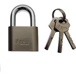 B-SAFE Vorhängeschloss Vorhängeschloss Schloss Hängeschloss - Hochwertiges Schloss, Edelstahl-Look