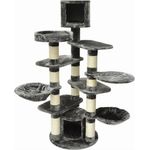 nanook Kratzbaum Kratzbaum Phoenix grau, 180 x 130 x 60 cm, extrem stabil, vielfältige Spiel- und Ruhemöglichkeiten - Preisvergleich