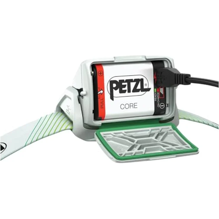 PETZL Unisex – Erwachsene ACTIK CORE Wiederaufladbare Frontlampe, Grün, U – Bild 5