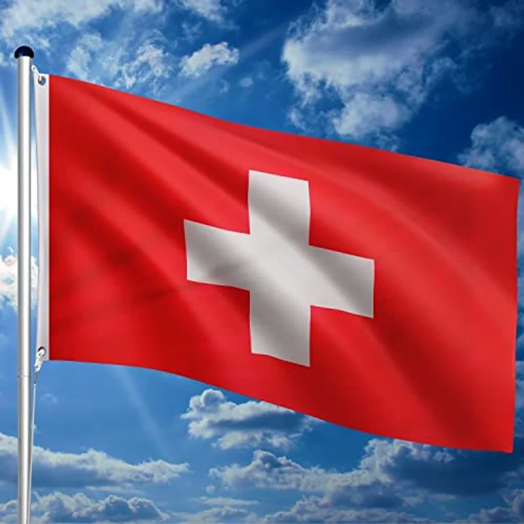 FLAGMASTER Teleskop Fahnenmast Aluminium 6,50m, 5-fach höhenverstellbar, Komplettset mit Bodenhülse und 30 Flaggen zur Wahl – Bild 4