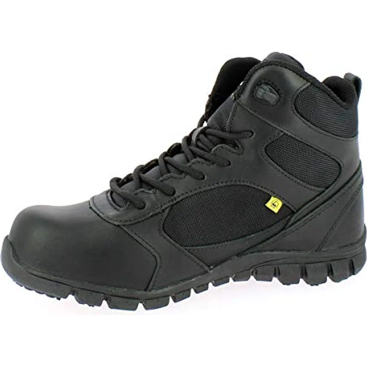 Safety Jogger Sicherheitsschuh S3 SRC ESD Dragon, mittelhoher taktischer Allround-Stiefel, schwarz, Gr. 42 – Bild 2
