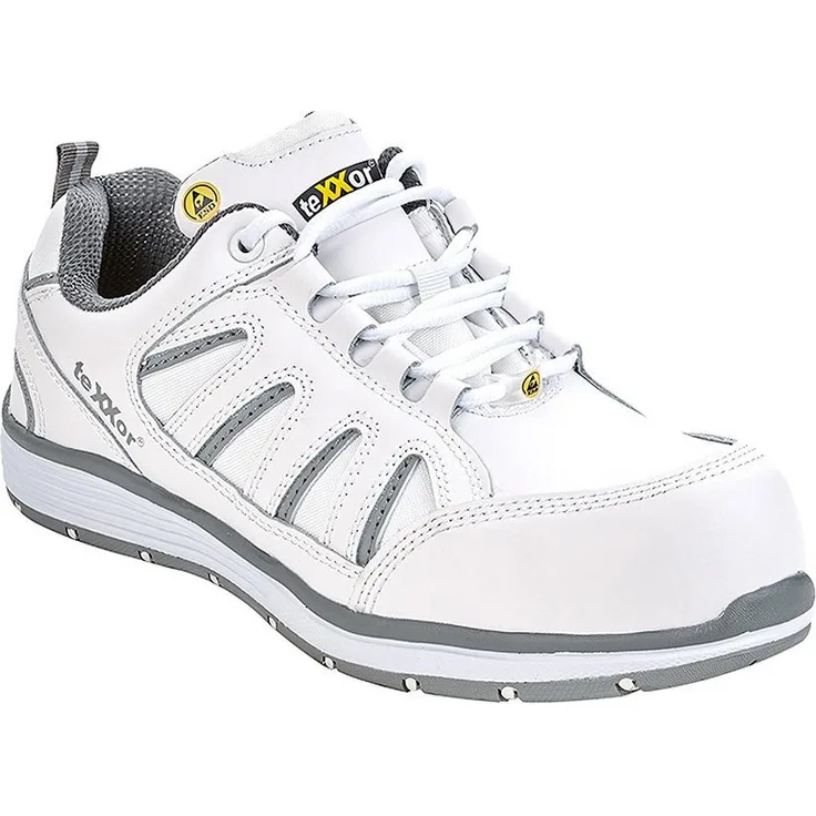 teXXor Sicherheitsschuh, S3 mit Composite Protection, weiß