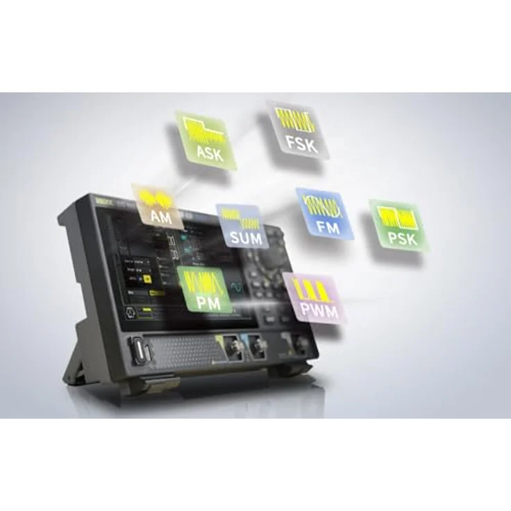 Rigol RIGOL DG821 Pro Funktions-/Arbiträrwellenformgenerator, tragbar, 25MHz, 625Msa/s, 16 Bit, 1 Ausgangskanal, unterstützt mobile Stromversorgung, schwarz – Bild 5