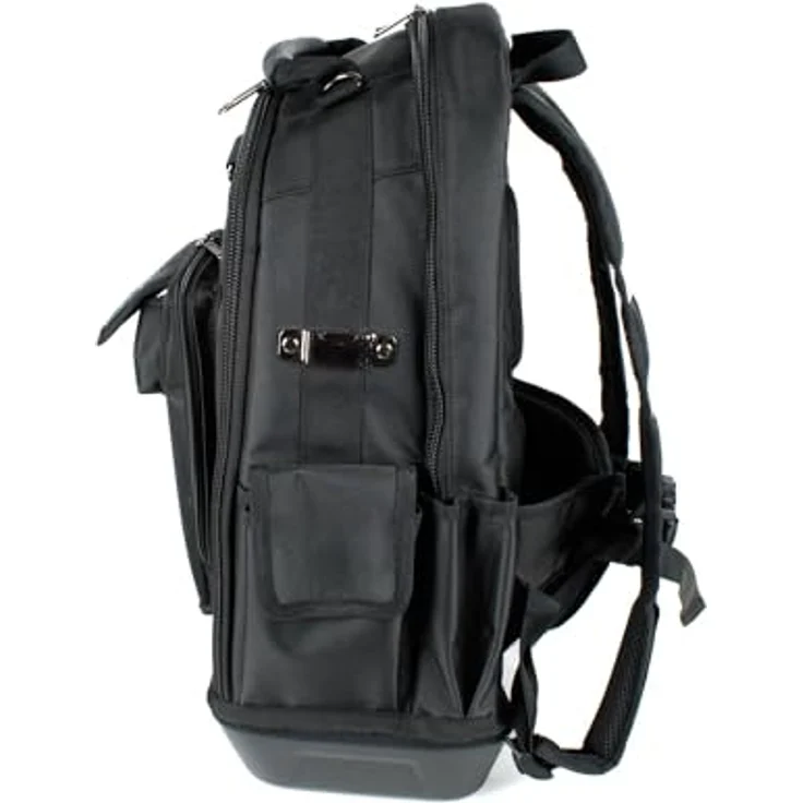 Mephisto Werkzeugtasche Rucksack Dragon, 36 L, 34x54x23 cm, strapazierfähiger 1680 Denier Stoff, wasserdichte Beschichtung, Traglast 40 KG, mit Hüftgurt und Polsterung für hohen Tragekomfort – Bild 3