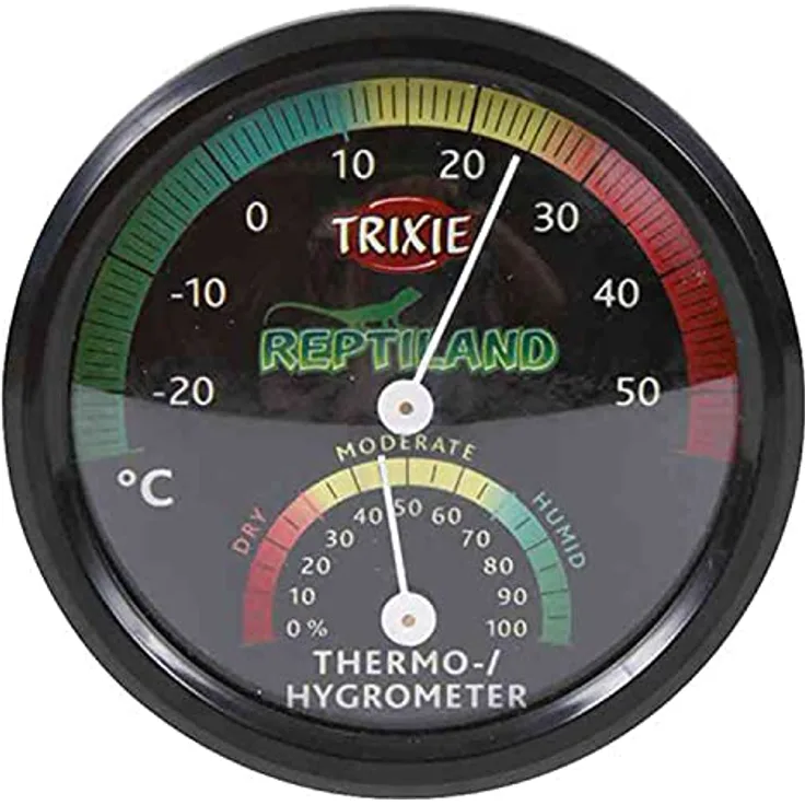 Trixie 76113 Thermo-/Hygrometer, analog, ø 7,5 cm